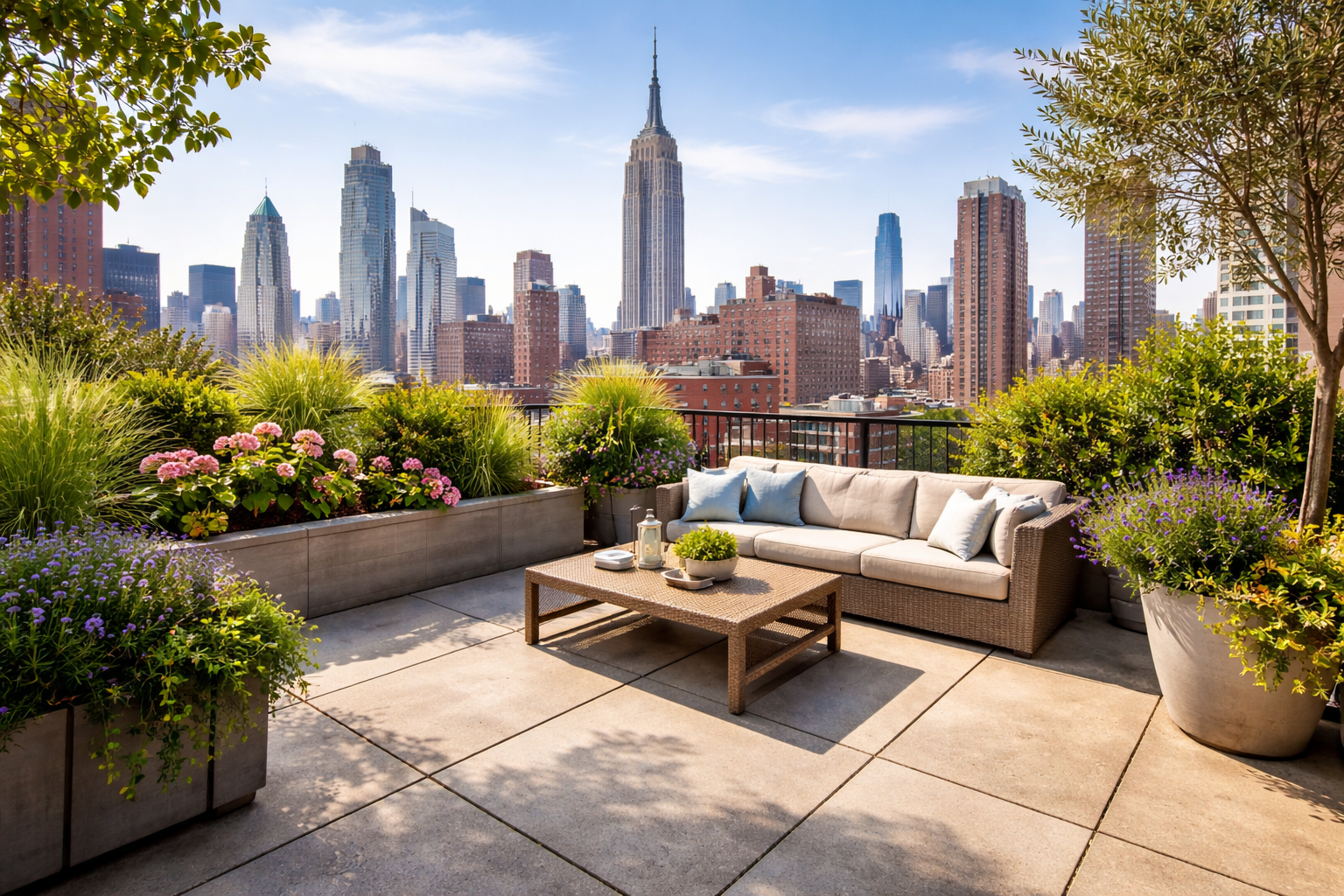 New York city patio cleaning