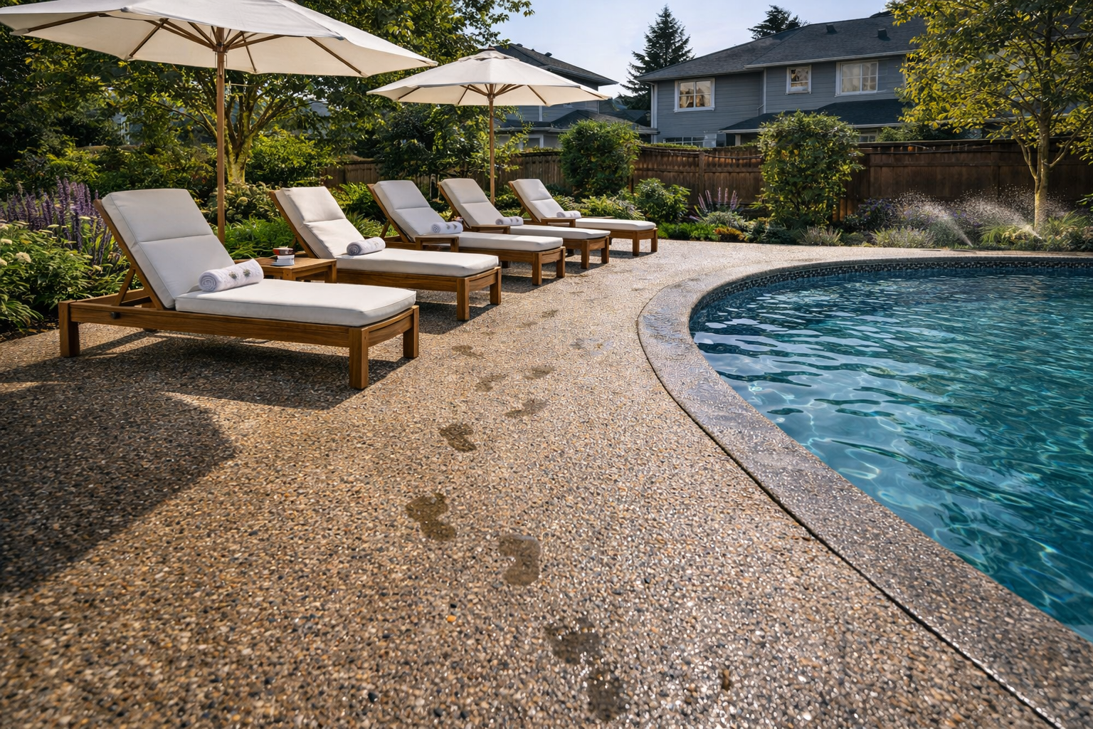 Exposed Aggregate Finish